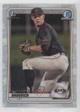 2020 Bowman Draft Chrome Refractor RJ Dabovich #BD-148 6u5
