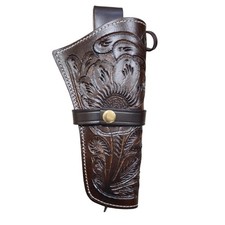 Warcraft Exports Western Leather Gun Holster For .22 .38 .44 .45 .357 .358