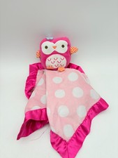 Circo Pink Owl Lovey Security Blanket Polka Dot Spot Bird Target Baby Toy