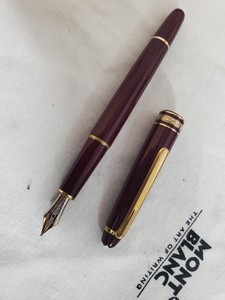 Montblanc Meisterstuck Burgundy | eBay