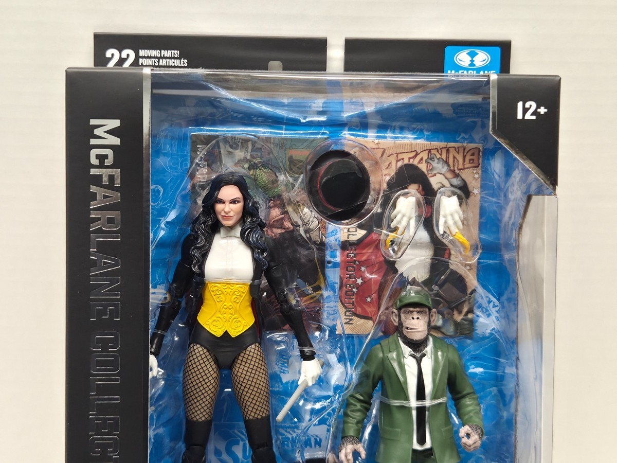 ZATANNA & DETECTIVE CHIMP - McFarlane Collector Edition #53 DC