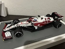 F1 Spark Alfa Romeo Racing Orlen C41 Kimi Raikkonen 2021 Abu Dhabi GP 1/18 Scale