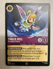 Disney Lorcana Tinker Bell-Snowflake Collector 48/204 Character ENG