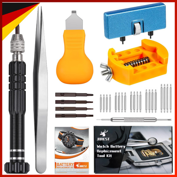 Uhrenwerkzeug GehäUseöFfner Set Mit Schraubendreher FüR Uhrmacher Reparatur-image