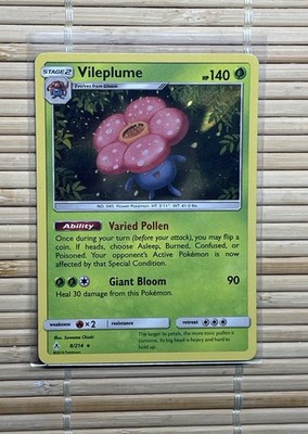 Vileplume Unbroken Bonds 8/214