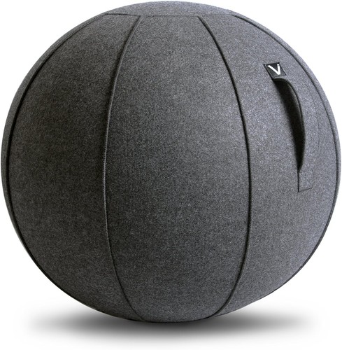 Vivora Luno Premium Ergonomic Sitting Ball Chair Anthracite Felt V001-F