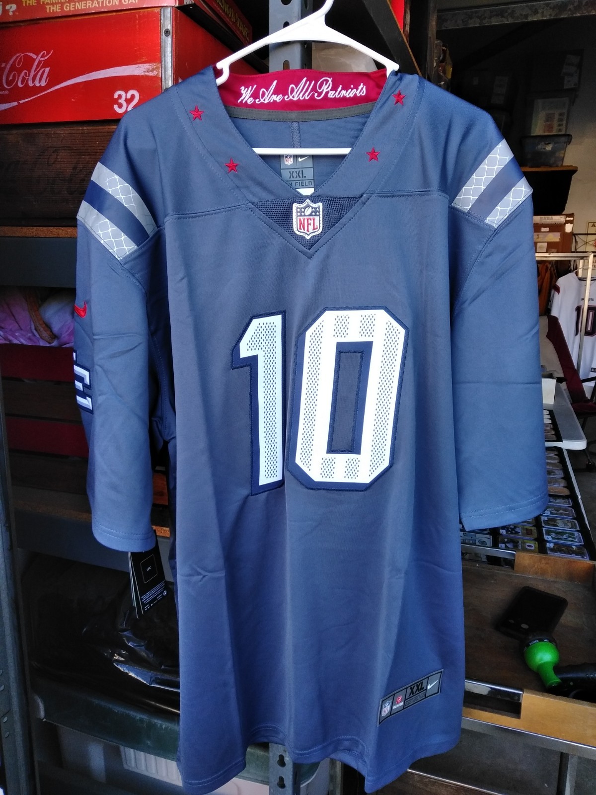 New England Patriots Drake Maye Jersey Nwt Mens 3Xl