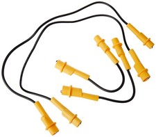 Kewtech JUMPLD1 Jumper link leads for insulation, R1 and R2 testing yellow 