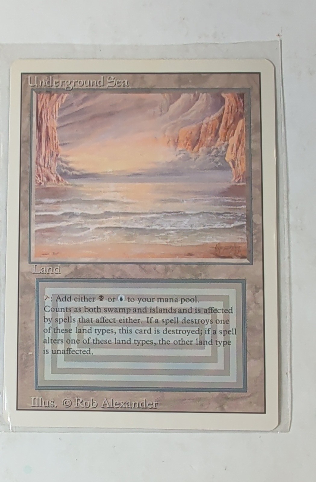 Magic The Gathering Underground Sea Revised Edition Regular