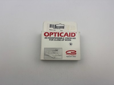Opticaid Vision Aid For Close Up Work Wire Clip 713 14  +3D 1.75x 9R