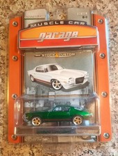 GREENLIGHT 2006 MCG STOCK & CUSTOM 1970-1/2 CHEVROLET CAMARO GREEN MACHINE VHTF 