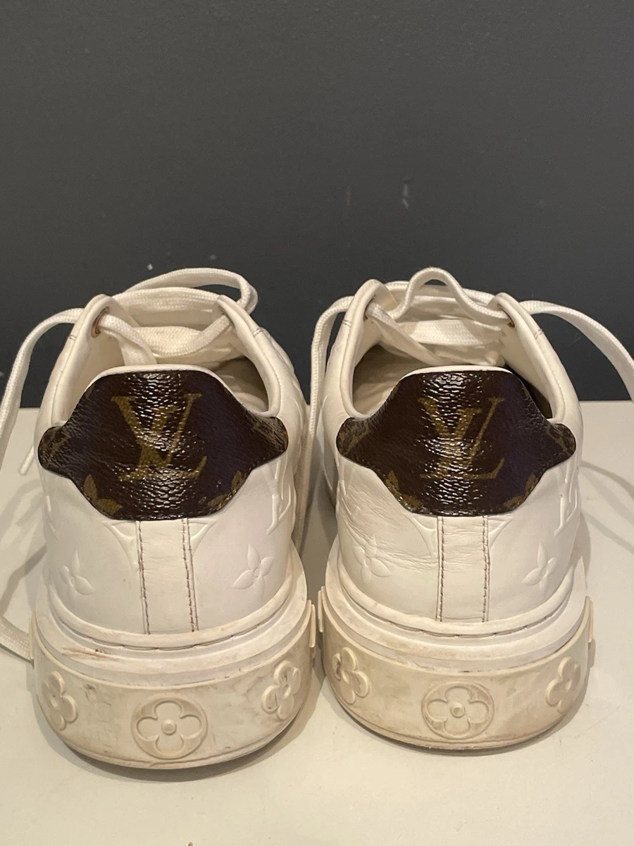 Louis Vuitton White Leather Athletic Shoes for Women for sale | eBay