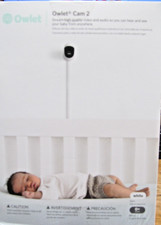 NEW OWLET CAM 2 HD STREAMING BABY VIDEO MONITOR WHITE wMAGNETIC BASE FREE SHIP
