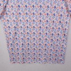 3 polo Shirt Proud 90 Golf Polo Mens LWhite Construction Print Short Sleeve NEW — photo 9