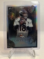 Peyton Manning Fortune 15 Refractor Topps Chrome Football NFL 2025 Denver