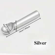 1 Pcs Non Stick Aluminum Metal 7" Ice Cream Scoop Dipper Kitchen Tool