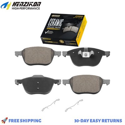 Front Disc Brake Pads with hardware for Volvo C30 C70 S40 V50 2.4L 2.5L