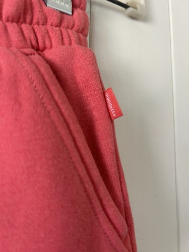 MONDETTA GIRLS JOGGER PANTS CORAL PINK SMALL 7/8 - Picture 4 of 5