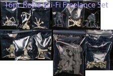 Atomic Dieselpunk – Retro Sci-Fi - Pulp – Freelancers Metal & Resin New 16pc LOT