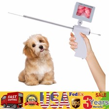 Insemination Kit for Dog Visual Insemination Gun 340mm w/ Adjustable Screen US