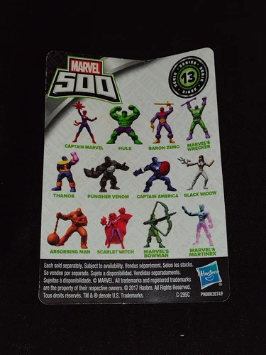 Captain America Marvel 500 Series 13 Miniature Figure - Picture 4 of 7