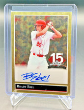 2025 Leaf NSCC 15th NSCC National 1992 BRADY EBEL Gold Vinyl AUTO 1/1