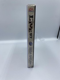 Vintage NBA Live 97 Sega Saturn Video Game EA Sports Basketball Tested Complete