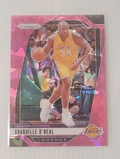 2024 Panini Prizm Legends Shaquille O'Neal #290 Pink Ice NBA Los Angeles Lakers