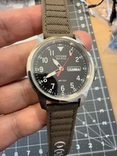 Citizen Eco-Drive BM8180-03E Garrison Field Watch Men 37mm Green