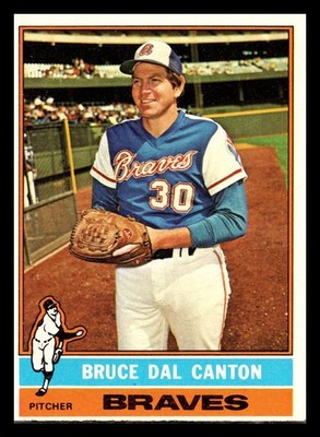 1976 Topps Bruce Dal Canton Atlanta Braves #486