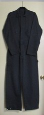 Berne Men's Long Sleeve Coveralls Navy Blue size 40-42 x 29