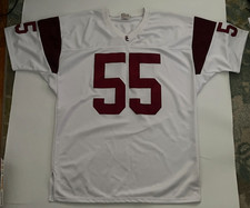 Gridiron Greats 54 Junior Seau White University of Southern California USC