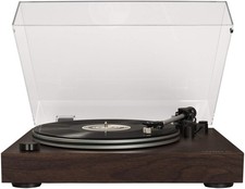 Record Player Vintage Turntable 3 Speed Bluetooth Walnut Crosley C8A-WA
