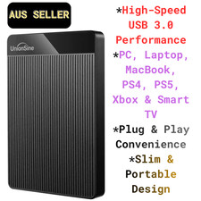 External Hard Drive SSD 500GB USB 3.0 Portable Expansion Disk Storage Laptop PC