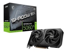 MSI RTX 5060 Ti 8G SHADOW 2X OC PLUS video card GDDR7 PCI E Gen 5 x16 28 Gbps