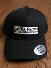 OFFICIAL NEW CALIFIA FARMS PROMO TRUCKER HAT #1 ALMOND MILK COFFEE CREAMER BRAND