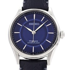 SEIKO Presage HCC007J 6R51-00F0 Automatic 39.6mm Stainless Steel Blue Dial Watch