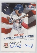 2015 USA Baseball Box Set Collegiate National Team Signatures Corey Ray Auto 0w8