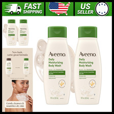 Aveeno Daily Moisturizing Body Wash Prebiotic Oat Dry Skin 36 fl oz 6 Pack