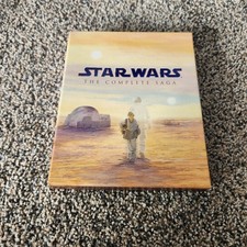 Star Wars The Complete Saga Blu-ray Set George Lucas Starwars No Slip Cover