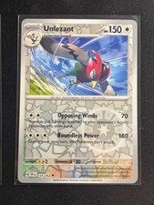 UNFEZANT 135/162 TEMPORAL FORCES POKEMON REVERSE HOLO