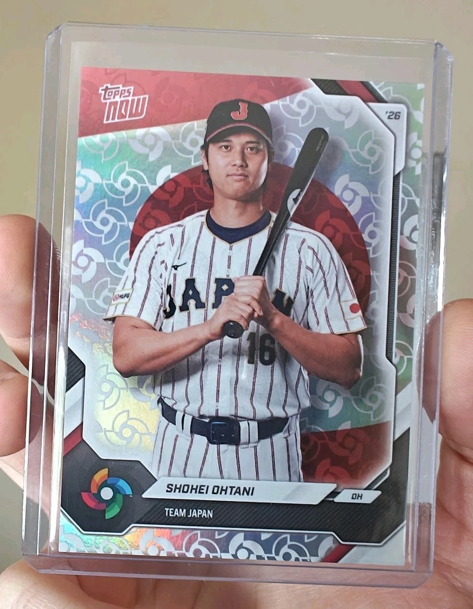 Topps Now World Baseball Classic Team Japan 2026 Shohei Ohtani