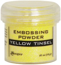 Ranger Embossing Powder-Yellow Tinsel