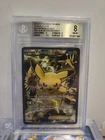 BGS 8 Pikachu EX 2016 Black Star Promos XY124 Holo Pokemon Card