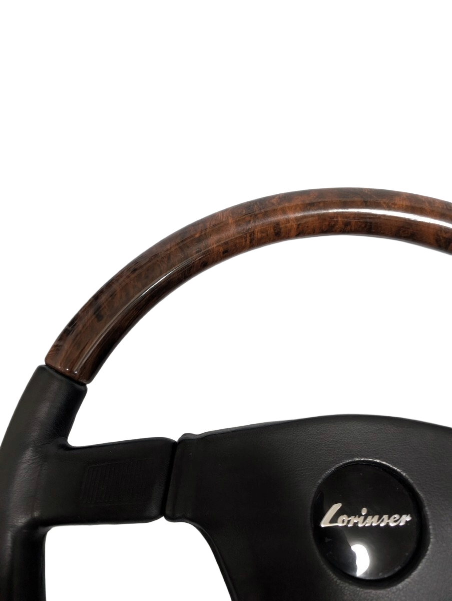 Lorinser Wood Steering Wheel Mercedes Benz W126 W124 W201 R107