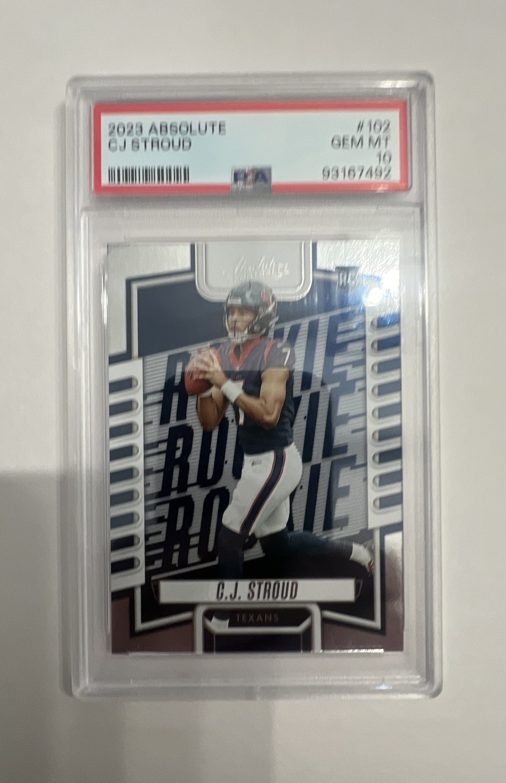 CJ Stroud Panini Absolute #102 Base