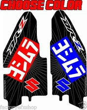 DRZ400 Drz400sm Fork Guard Graphics Kit 400Sm 400s 400e drz decal sticker
