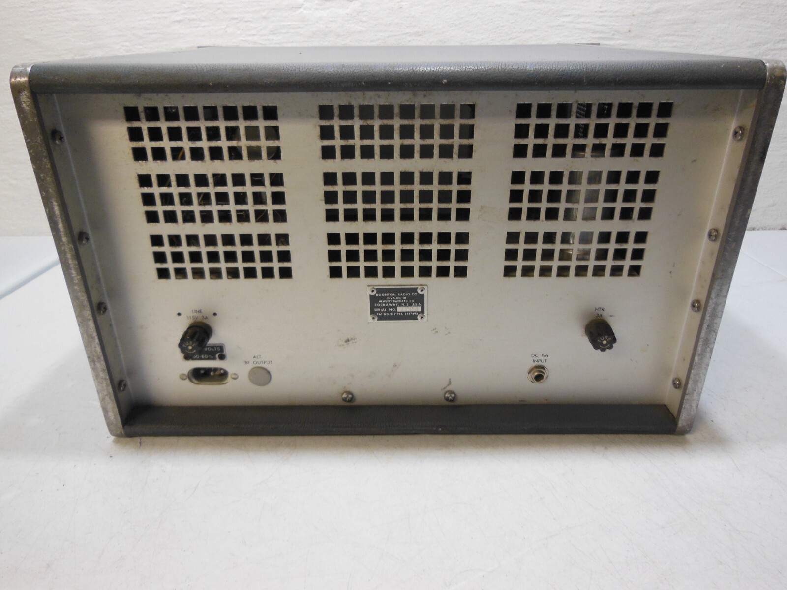Boonton FM-AM Signal Generator Type 202J - Untested | eBay