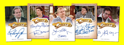 2025 Rittenhouse Cheers Premiere Edition Trading Cards Factory Sealed Box 2 Auto