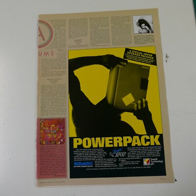 21x30cm magazine cutting 1993 EMAGIC POWERPACK